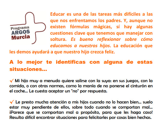 SITUACIONES PROBLEMÁTICAS familiares para pedir consejo en la Consulta de Pediatría.